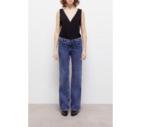 The Kooples Jean Denim Wide Leg Blue Talla: 25 | Vaqueros Rectos Outlet | Mujer | Azul