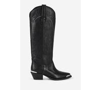 The Kooples Leather Santiag Black Talla: 36 | Botas Outlet | Mujer | Negro