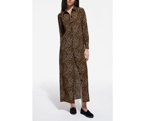 The Kooples Little Leo Silk Long Dress Leopard Talla: 36 | Blusón Outlet | Mujer