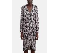 The Kooples Long Dress With Long Sleeves Black/pink Talla: 38 | Vestidos Midi Outlet | Mujer | Blanco
