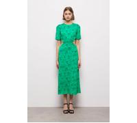 The Kooples Long Dress With Short Sleeves With Backless Green Talla: 40 | Vestidos midi Outlet | Mujer | Verde