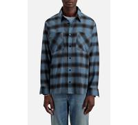 The Kooples Long Sleeve Shirt Electric Blue/black Talla: M | Camisas Casuales Outlet | Hombre | Azul
