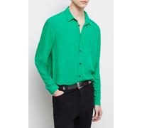 The Kooples Long-sleeved Shirt With Classic Collar Green Talla: S | Camisas Casuales Outlet | Hombre | Verde