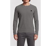 The Kooples Long-sleeved Striped T-shirt Black / White Talla: XL | Manga Larga Outlet | Hombre | Negro