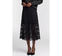 The Kooples Long Stretch Lace Skirt Black Talla: 34 | Faldas Midi Outlet | Mujer | Negro