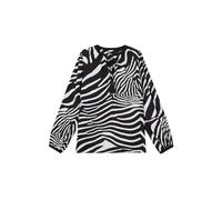 The Kooples Loose Zebra Print Blouse Black White Talla: 34 | Blusas Outlet | Mujer | Negro