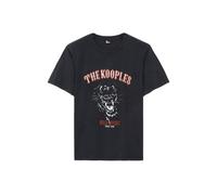 The Kooples Mc Wild Spirit Panther T-shirt Black Washed Talla: S | Outlet | Hombre | Negro