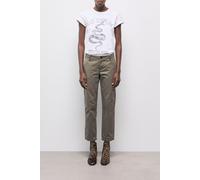 The Kooples Mix Coloris Cargo Pantalon Kits Olive Night Talla: 34 | Pantalones Rectos Outlet | Mujer | Negro