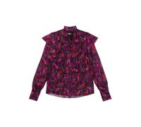 The Kooples Ml Buttoned Top With Lavaliere Collar Pink Talla: 34 | Blusas Outlet | Mujer | Rosa