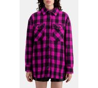 The Kooples Overshirt With Quilted Side Pockets Pink Black Talla: 38 | Blusas Outlet | Mujer | Negro