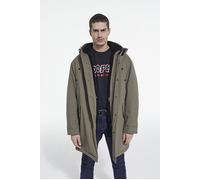 The Kooples Parka Doublee De Faux Mouton Algue Talla: XS | Parkas Outlet | Hombre