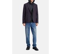 The Kooples Plaid Jacket With Leather Elbow Pads Carreaux Talla: 44 | Outlet | Hombre | Blanco