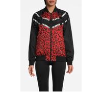 The Kooples Print Pop Leo Orange Technical Jacket Multicolor Talla: 40 | Bombers Outlet | Mujer | Naranja