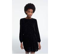 The Kooples Robe Courte Decollete Plongeant Black Talla: 34 | Mini Vestidos Outlet | Mujer | Negro