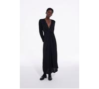 The Kooples Robe Longue Jacquard Pearls Black Talla: 34 | Outlet | Mujer | Negro
