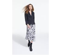 The Kooples Romantic Garden Long Skirt Black White Talla: 34 | Faldas Midi Outlet | Mujer | Negro