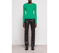 The Kooples Round Neck Long Sleeve Viscose Sweater Green Talla: 34 | Jerséis de Punto Outlet | Mujer | Verde