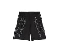 The Kooples Short Avec Taille Elastiquee Et Details De Broderies Black Talla: S | Pantalones Cortos Outlet | Hombre | Negro