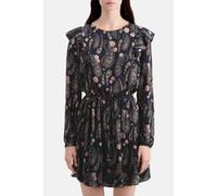 The Kooples Short Dress With Long Sleeves Black/pink Talla: 36 | Mini Vestidos Outlet | Mujer | Blanco