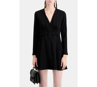 The Kooples Short Dress With Long Sleeves Black Talla: 36 | Mini Vestidos Outlet | Mujer | Negro