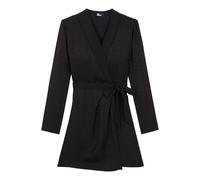 The Kooples Short Dress With Long Sleeves Black Talla: 36 | Mini Vestidos Outlet | Mujer | Negro