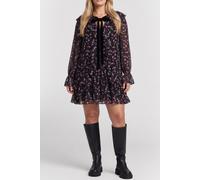 The Kooples Short Dress With Long Sleeves Black Talla: 38 | Mini Vestidos Outlet | Mujer | Negro