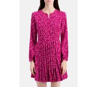 The Kooples Short Dress With Pleated Detail Pink Black Talla: 40 | Mini Vestidos Outlet | Mujer | Negro