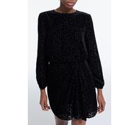 The Kooples Short Dress With Plunging Neckline Black Talla: 36 | Mini Vestidos Outlet | Mujer | Negro