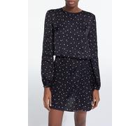 The Kooples Short Little Hearts Black Dress Black Talla: 36 | Mini Vestidos Outlet | Mujer | Negro