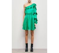 The Kooples Shoulder Dress With Long Sleeves And Ruffles Green Talla: 40 | Mini Vestidos Outlet | Mujer | Verde