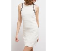 The Kooples Sleeveless Dress With Chains Ecru Talla: 38 | Mini Vestidos Outlet | Mujer | Marrón