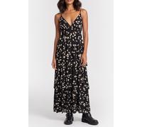 The Kooples Sleeveless Ruffled Long Dress Black White Talla: 36 | Vestidos Maxi Outlet | Mujer | Negro
