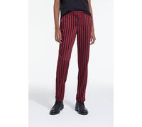The Kooples Straight Flowing Pants Rouge Noir Talla: 36 | Pantalones Rectos Outlet | Mujer