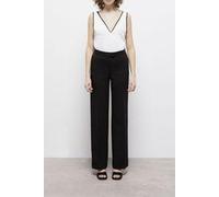 The Kooples Straight-leg Suit Trousers Black Talla: 42 | Pantalones Formales Outlet | Mujer | Negro