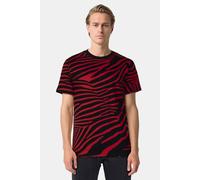 The Kooples T-shirt Mc Allover Zebra Red/black Talla: S | Camisetas con Decoración Impresa Outlet | Hombre | Rojo