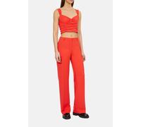 The Kooples Top With Balcony And Zippered Strap Red Talla: 38 | Camisetas de Tirantes Outlet | Mujer | Rojo
