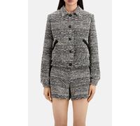The Kooples Voice And Second Detail Gallow Black White Talla: 42 | Blazers Outlet | Mujer | Negro