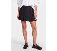 The Kooples Western Pleated Skirt With Bolts Black Talla: 38 | Mini Faldas Outlet | Mujer | Negro