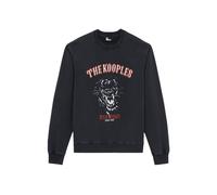 The Kooples Wild Spirit Panther Sweatshirt Black Washed Talla: M | Outlet | Hombre | Negro