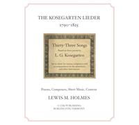 The Kosegarten Lieder 1790-1825: Poems, Composers, Sheet Music, Context