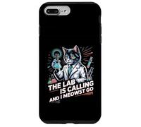 The Lab Is Calling and I Meowst Go Científico Nerd - Carcasa para iPhone 7 Plus/8 Plus