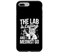 The Lab Is Calling and I Meowst Go Científico Nerd - Carcasa para iPhone 7 Plus/8 Plus