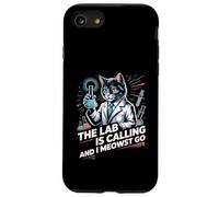 The Lab Is Calling and I Meowst Go Científico Nerd - Carcasa para iPhone SE (2020) / 7/8