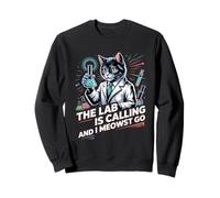 The Lab Is Calling and I Meowst Go Científico Nerd - Sudadera