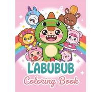 The Labubu's Coloring Book: The Epic Colouring books for Kids