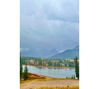 The Lake Before the Frost Blank Notebook