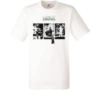 The Lamb Lies Down On Broadway White Mens Tshirt Men Rock Band tee Mens White