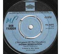 (The Lament Of The Cherokee) Reservation Indian-7" 45