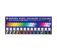 The laminate 13 in tube 12 color acrylic gouache (japan import)