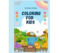 The Land Animals Coloring Book for Kids: Fun and Easy Coloring Pages of Wild and Farm Animals for Kids Ages 4-8